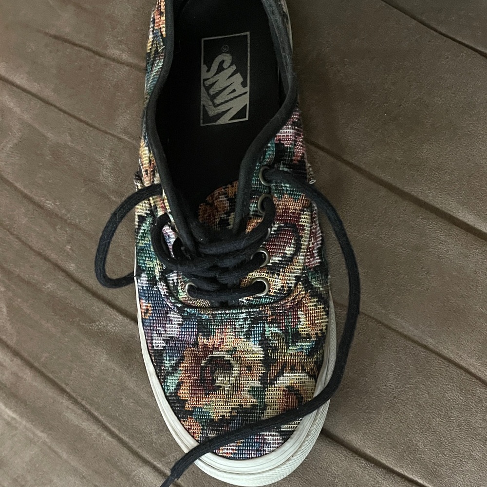 Vans Women's Multicolor Floral Sneakers - Picture 3 of 6